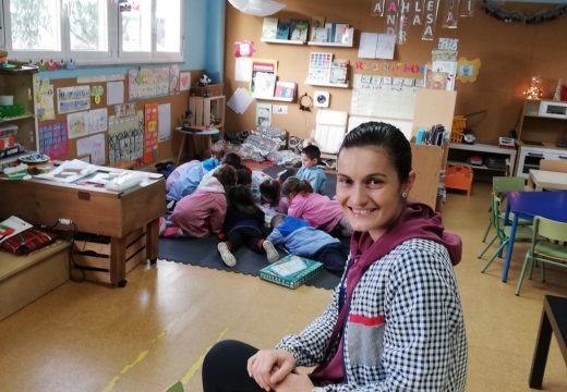 A titora da Escola Unitaria de Sergude, única candidata galega aos Premios Educa Abanca Mellor Docente 2019 na categoría de Educación Infantil